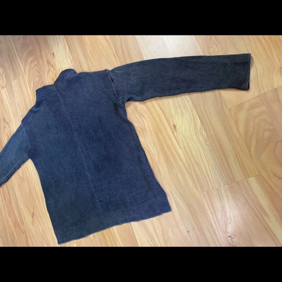 Women’s Carbon 2 Cobalt Grey Knit Pullover Sweater M - Picture 10 of 14